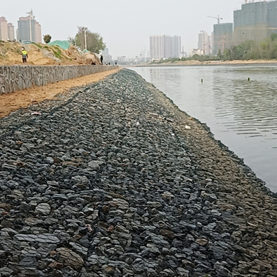 河道护岸石笼网