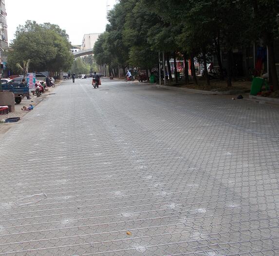 路面加筋型道路石笼网