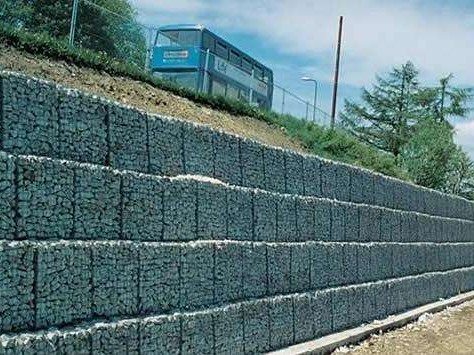 护坡型道路石笼网