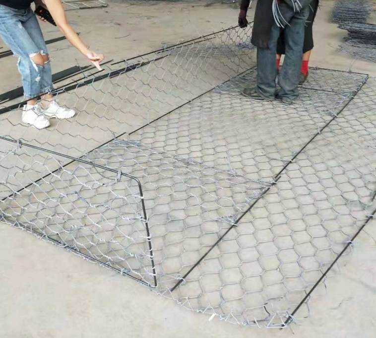 钢筋石笼网展开图