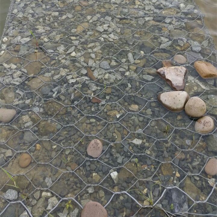高镀锌铅丝石笼护堤