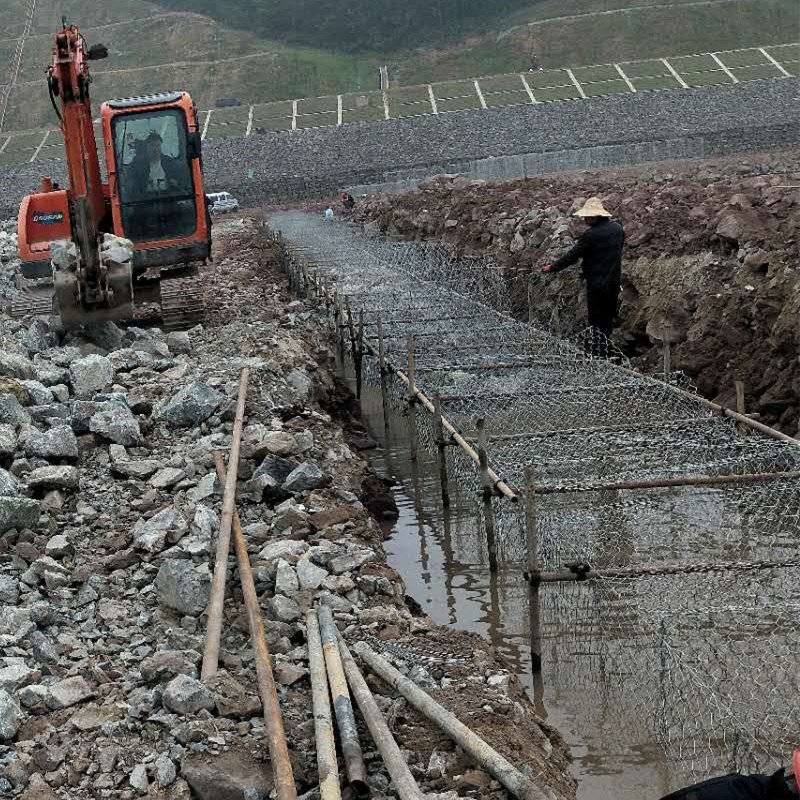 锌铝合金石笼网