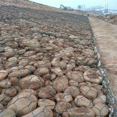 双隔板雷诺护垫护坡